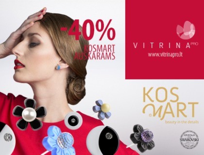 Kosmart Geometrix rankų darbo auskarams -40% / VITRINAPRO