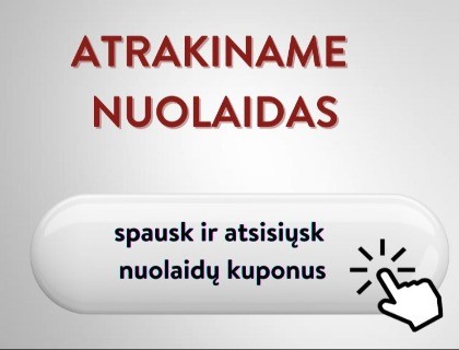 Atrakiname nuolaidas