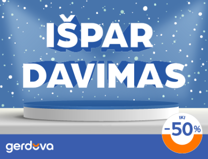 IŠPARDAVIMAS iki -50%